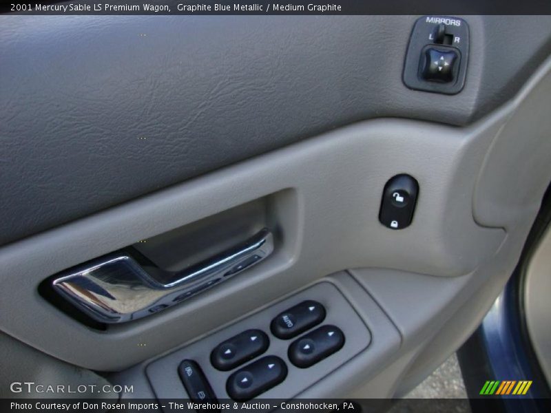 Graphite Blue Metallic / Medium Graphite 2001 Mercury Sable LS Premium Wagon