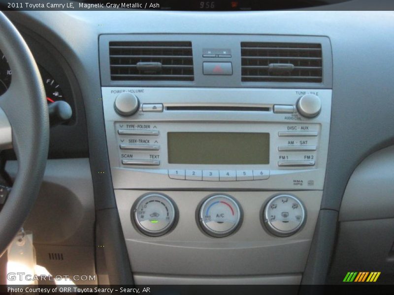 Magnetic Gray Metallic / Ash 2011 Toyota Camry LE