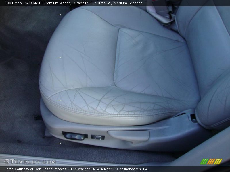 Graphite Blue Metallic / Medium Graphite 2001 Mercury Sable LS Premium Wagon
