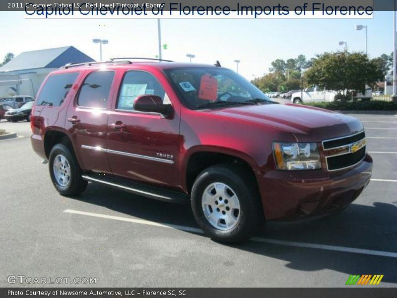 Red Jewel Tintcoat / Ebony 2011 Chevrolet Tahoe LS