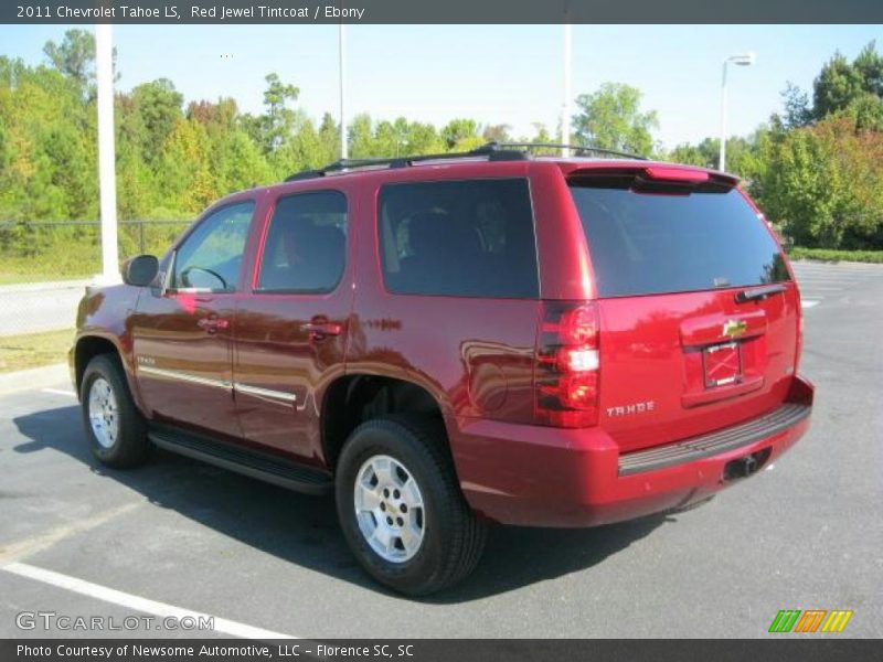 Red Jewel Tintcoat / Ebony 2011 Chevrolet Tahoe LS