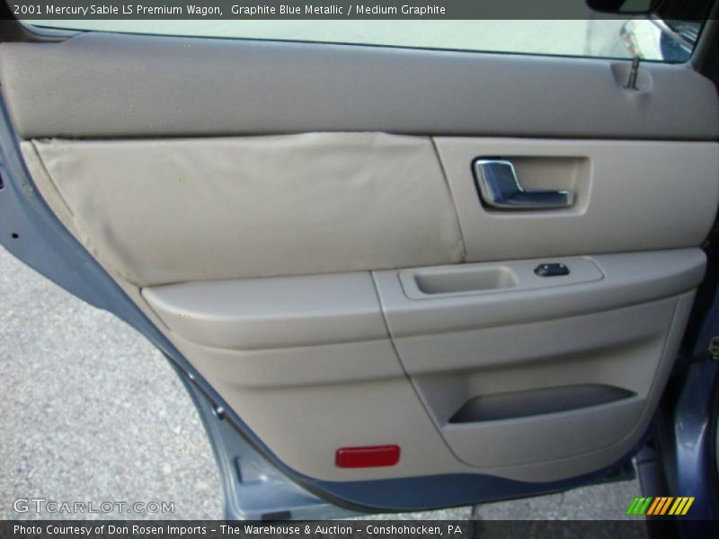 Graphite Blue Metallic / Medium Graphite 2001 Mercury Sable LS Premium Wagon