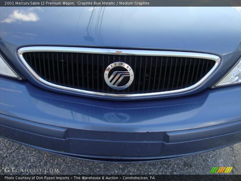 Graphite Blue Metallic / Medium Graphite 2001 Mercury Sable LS Premium Wagon