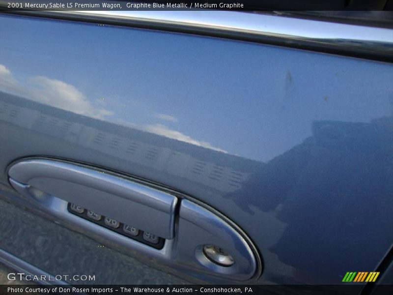 Graphite Blue Metallic / Medium Graphite 2001 Mercury Sable LS Premium Wagon