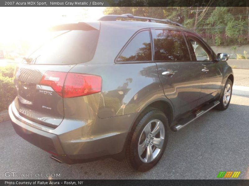 Nimbus Gray Metallic / Ebony 2007 Acura MDX Sport