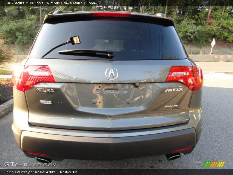 Nimbus Gray Metallic / Ebony 2007 Acura MDX Sport