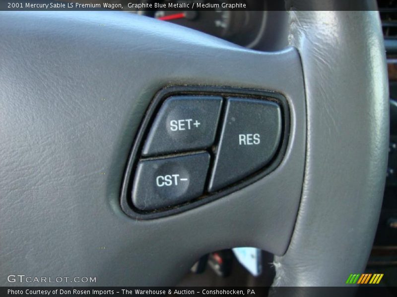 Graphite Blue Metallic / Medium Graphite 2001 Mercury Sable LS Premium Wagon