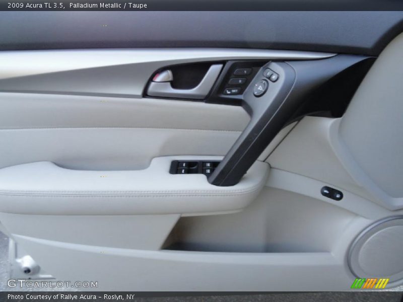 Palladium Metallic / Taupe 2009 Acura TL 3.5