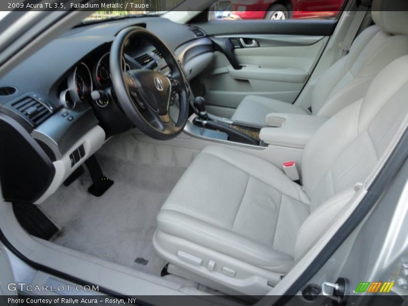 Taupe Interior - 2009 TL 3.5 