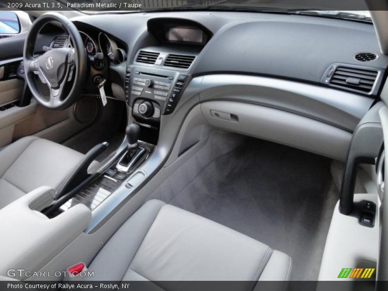 Dashboard of 2009 TL 3.5