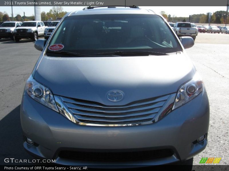Silver Sky Metallic / Light Gray 2011 Toyota Sienna Limited