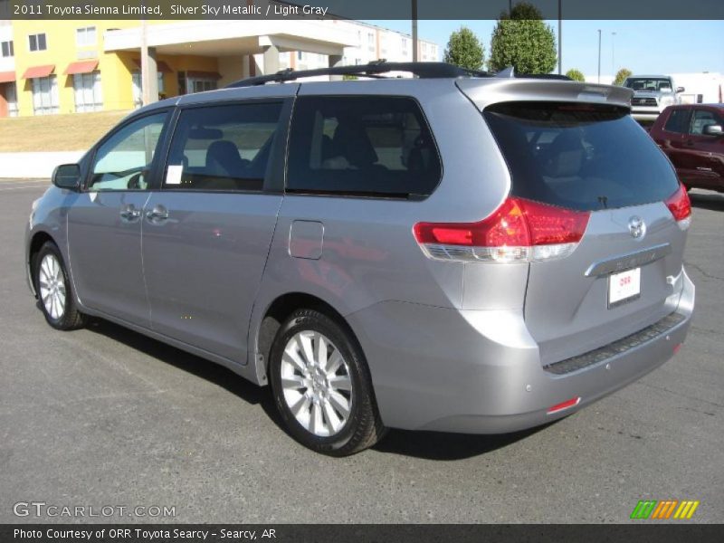 Silver Sky Metallic / Light Gray 2011 Toyota Sienna Limited
