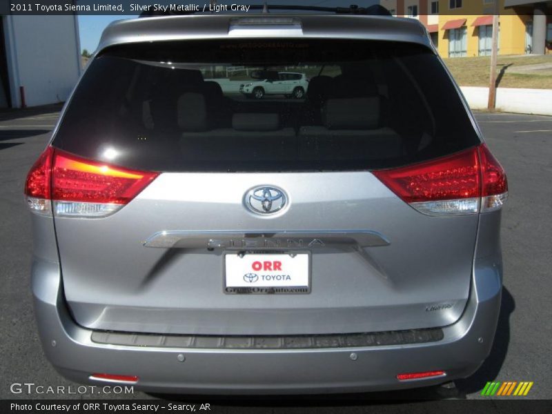 Silver Sky Metallic / Light Gray 2011 Toyota Sienna Limited