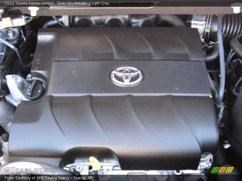 Silver Sky Metallic / Light Gray 2011 Toyota Sienna Limited