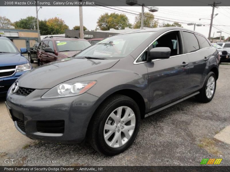 Galaxy Gray Mica / Black 2008 Mazda CX-7 Touring
