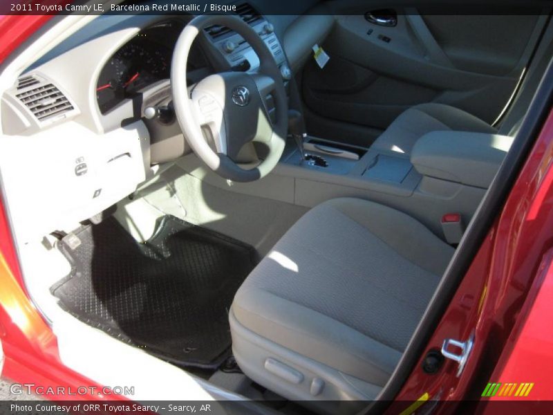 Barcelona Red Metallic / Bisque 2011 Toyota Camry LE