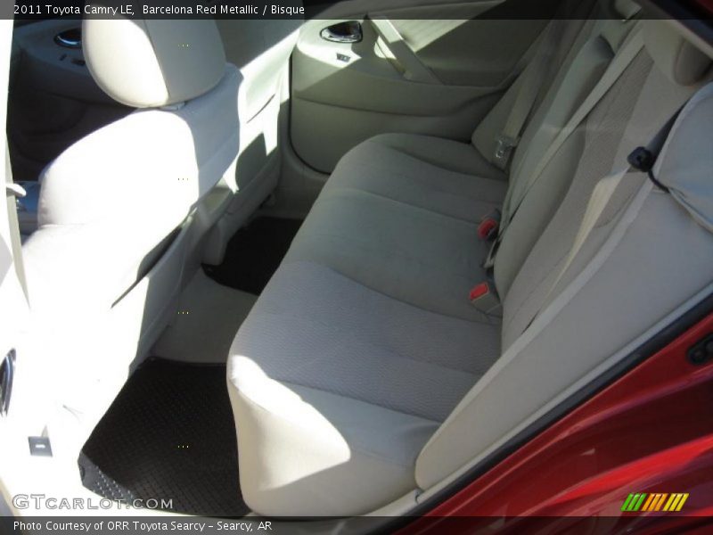 Barcelona Red Metallic / Bisque 2011 Toyota Camry LE