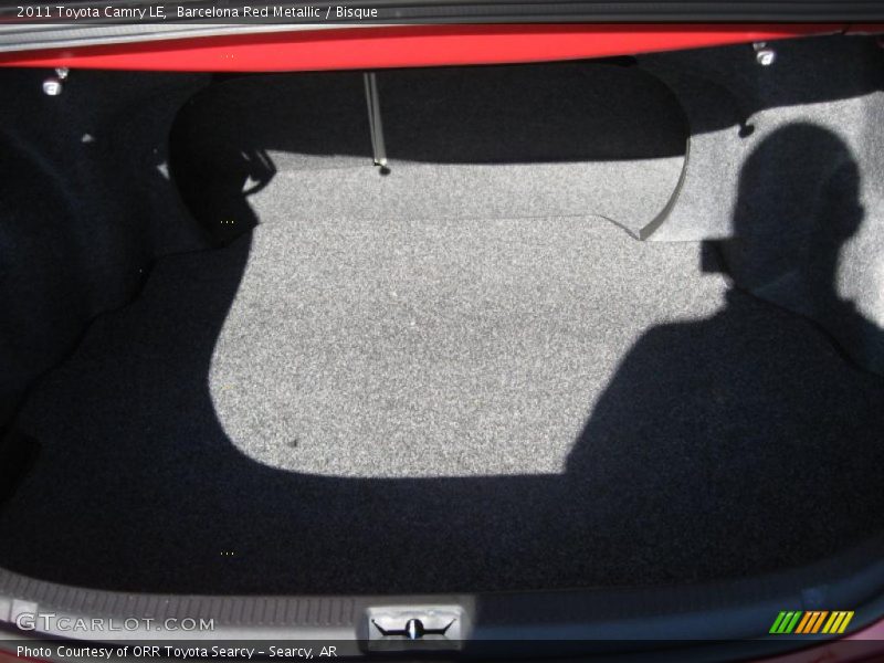 Barcelona Red Metallic / Bisque 2011 Toyota Camry LE