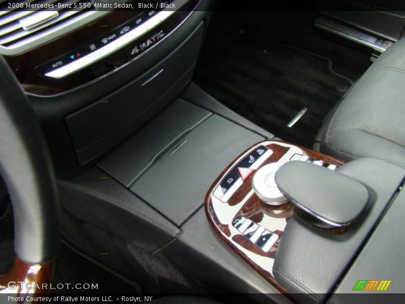 Black / Black 2008 Mercedes-Benz S 550 4Matic Sedan