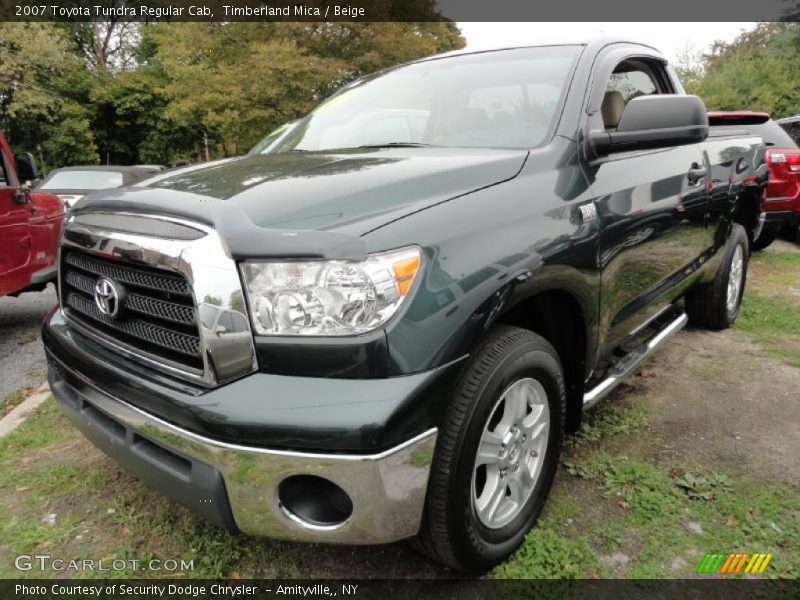 Timberland Mica / Beige 2007 Toyota Tundra Regular Cab