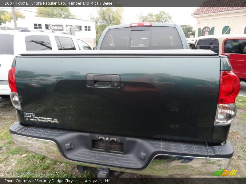 Timberland Mica / Beige 2007 Toyota Tundra Regular Cab