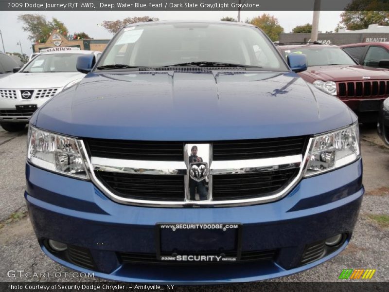 Deep Water Blue Pearl / Dark Slate Gray/Light Graystone 2009 Dodge Journey R/T AWD