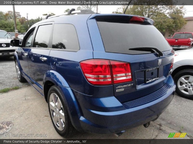 Deep Water Blue Pearl / Dark Slate Gray/Light Graystone 2009 Dodge Journey R/T AWD