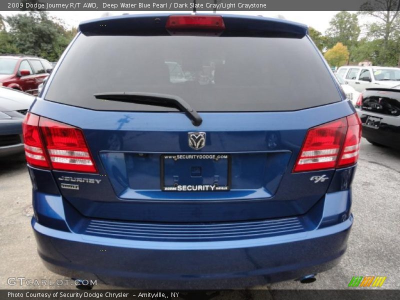 Deep Water Blue Pearl / Dark Slate Gray/Light Graystone 2009 Dodge Journey R/T AWD
