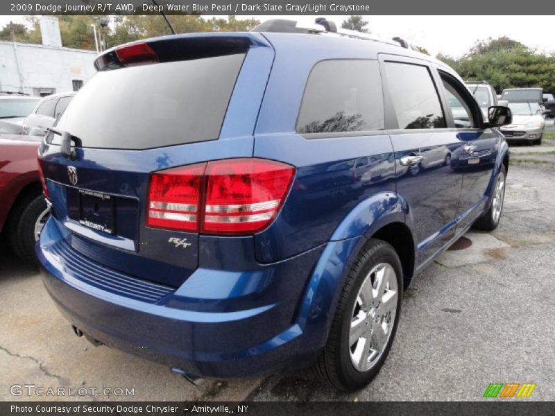 Deep Water Blue Pearl / Dark Slate Gray/Light Graystone 2009 Dodge Journey R/T AWD