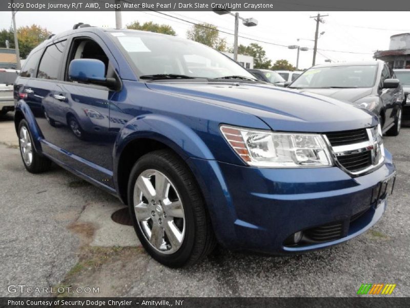 Deep Water Blue Pearl / Dark Slate Gray/Light Graystone 2009 Dodge Journey R/T AWD