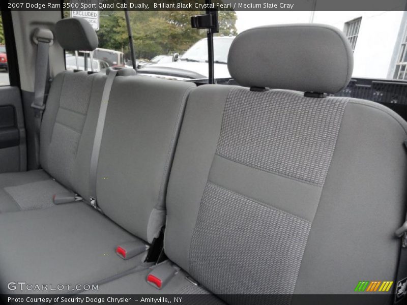  2007 Ram 3500 Sport Quad Cab Dually Medium Slate Gray Interior