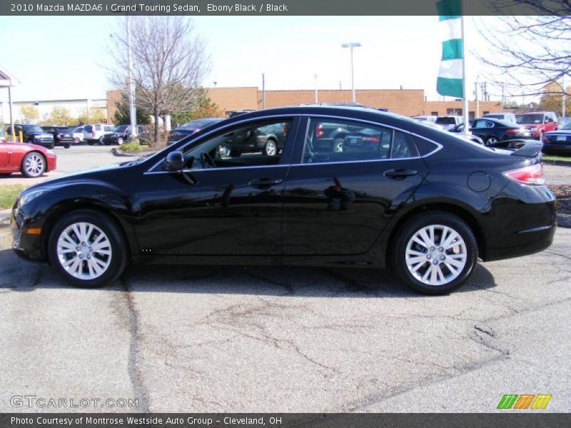 Ebony Black / Black 2010 Mazda MAZDA6 i Grand Touring Sedan