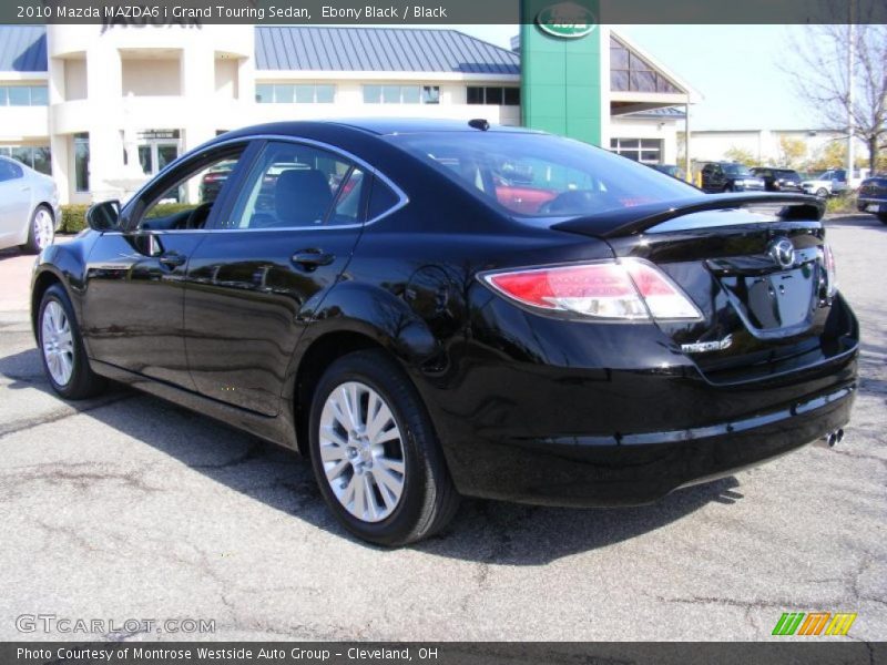 Ebony Black / Black 2010 Mazda MAZDA6 i Grand Touring Sedan