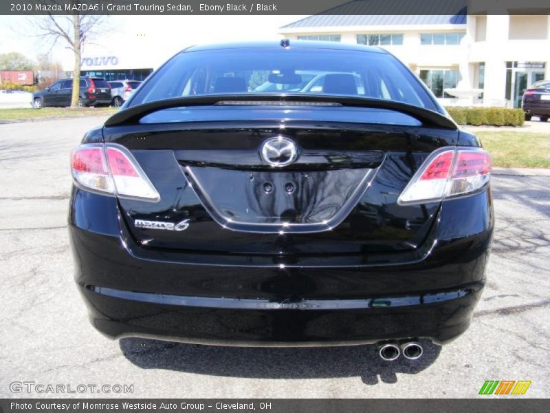 Ebony Black / Black 2010 Mazda MAZDA6 i Grand Touring Sedan