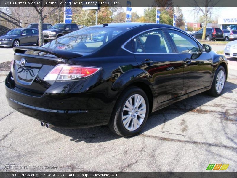 Ebony Black / Black 2010 Mazda MAZDA6 i Grand Touring Sedan