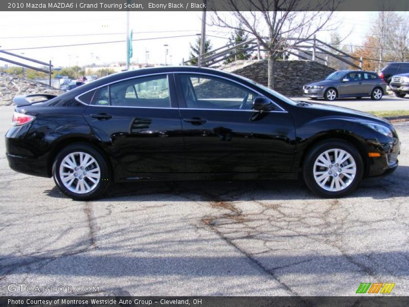 Ebony Black / Black 2010 Mazda MAZDA6 i Grand Touring Sedan