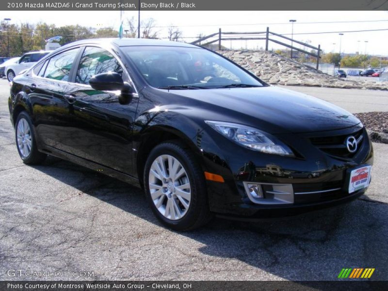 Ebony Black / Black 2010 Mazda MAZDA6 i Grand Touring Sedan