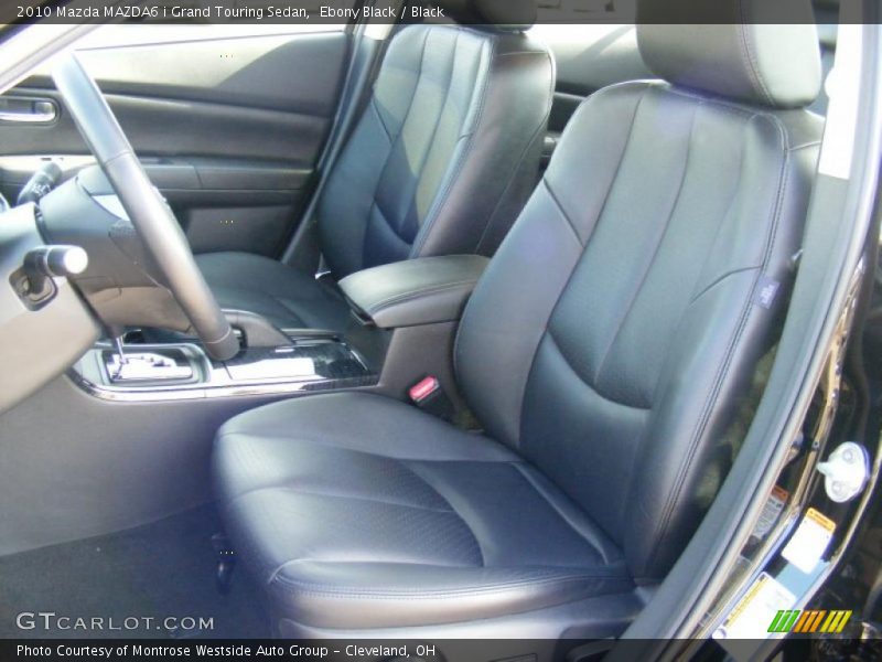Ebony Black / Black 2010 Mazda MAZDA6 i Grand Touring Sedan