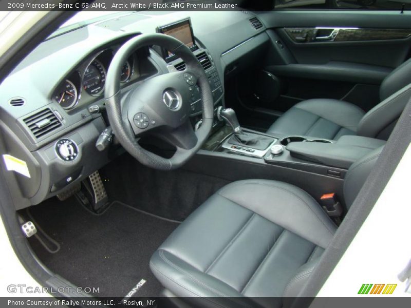  2009 C 63 AMG Black AMG Premium Leather Interior