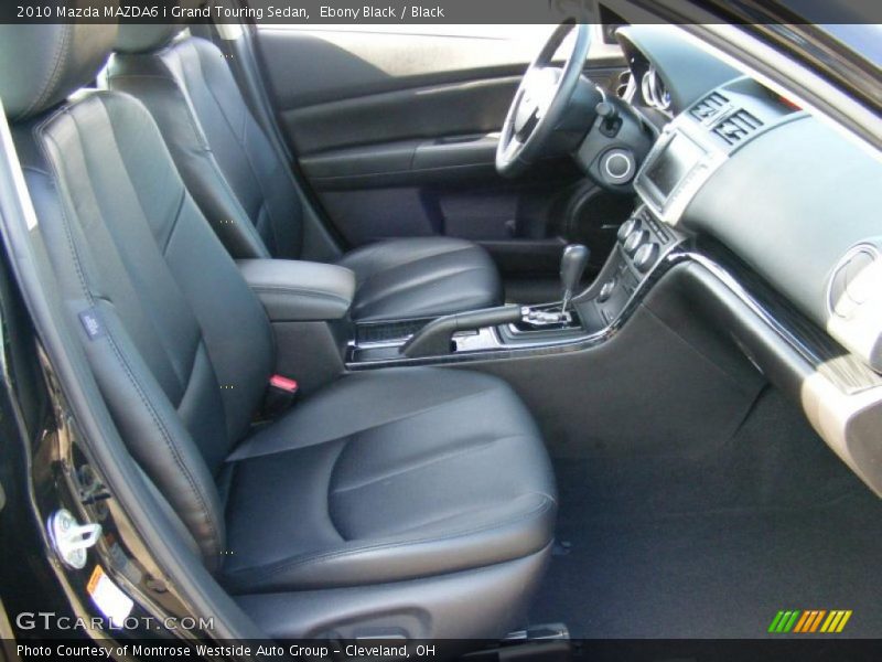 Ebony Black / Black 2010 Mazda MAZDA6 i Grand Touring Sedan
