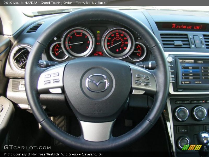 Ebony Black / Black 2010 Mazda MAZDA6 i Grand Touring Sedan