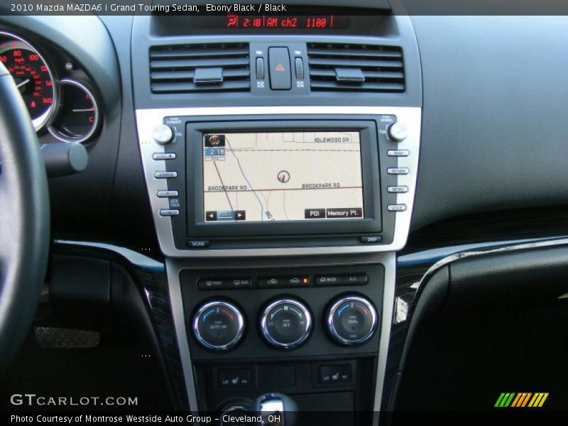 Ebony Black / Black 2010 Mazda MAZDA6 i Grand Touring Sedan