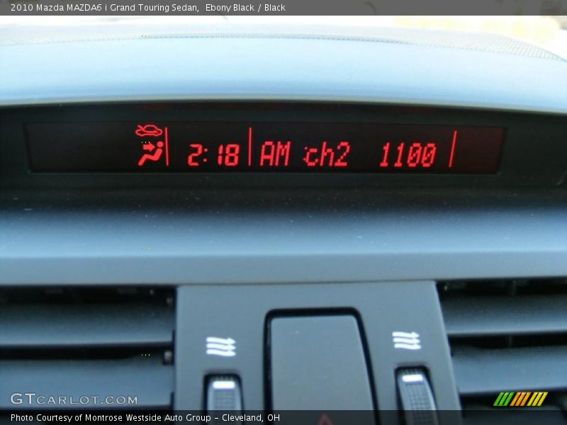 Ebony Black / Black 2010 Mazda MAZDA6 i Grand Touring Sedan