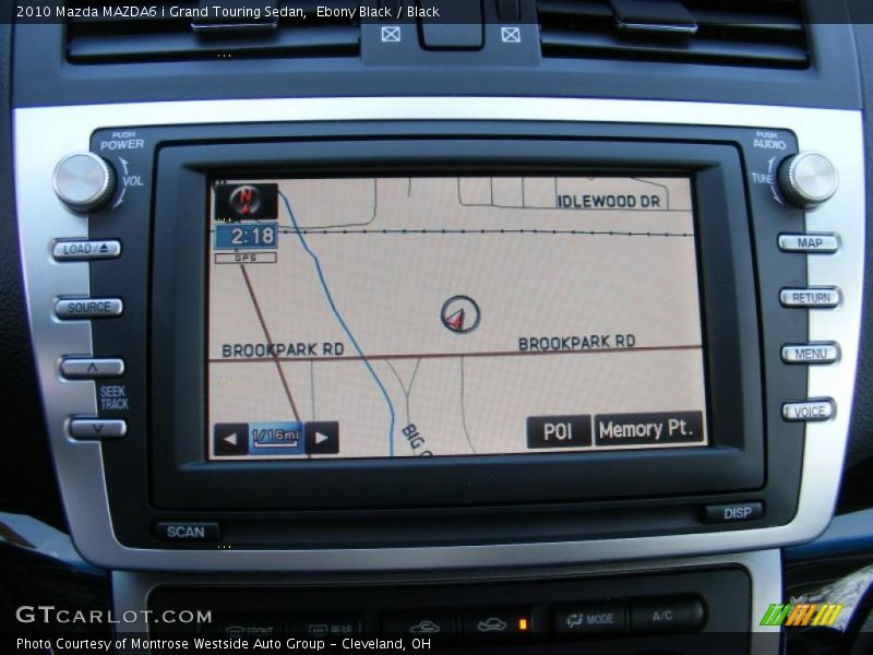 Ebony Black / Black 2010 Mazda MAZDA6 i Grand Touring Sedan