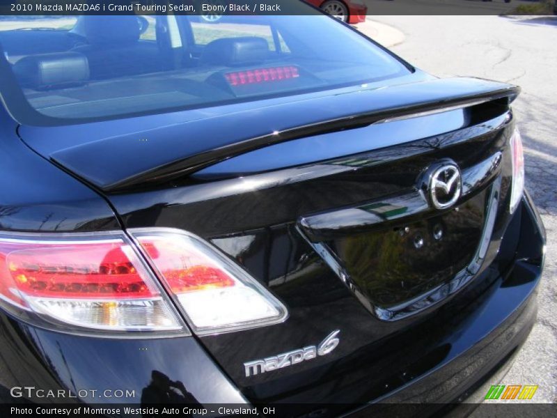 Ebony Black / Black 2010 Mazda MAZDA6 i Grand Touring Sedan