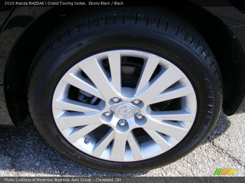 Ebony Black / Black 2010 Mazda MAZDA6 i Grand Touring Sedan