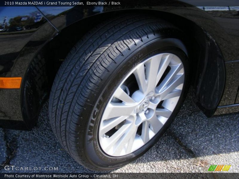 Ebony Black / Black 2010 Mazda MAZDA6 i Grand Touring Sedan