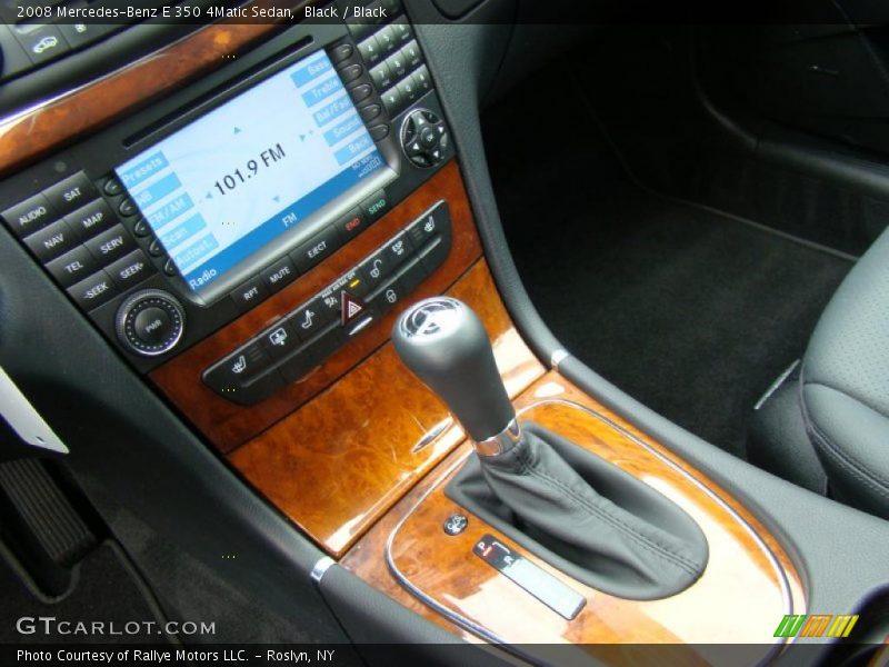 Black / Black 2008 Mercedes-Benz E 350 4Matic Sedan