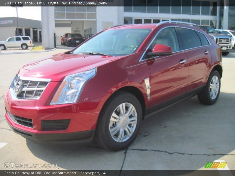 Crystal Red Tintcoat / Shale/Ebony 2011 Cadillac SRX FWD