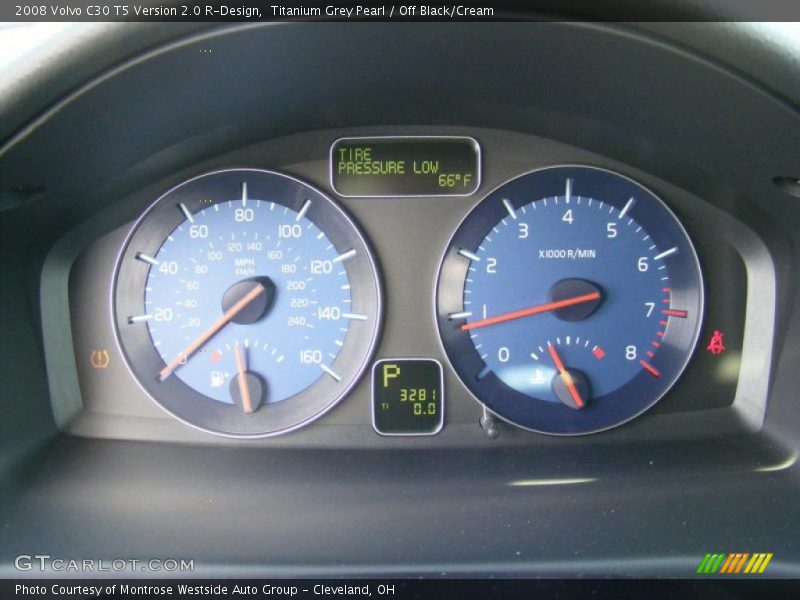  2008 C30 T5 Version 2.0 R-Design T5 Version 2.0 R-Design Gauges